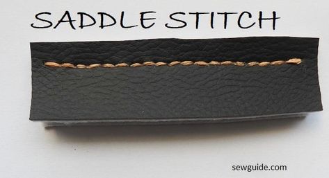 Strong Sewing Stitch, Hand Sewing Stitches, Sew By Hand, Hand Stitches, Invisible Stitch, Pick Stitch, Saddle Stitch, Strong Hand, Embroidery Tools