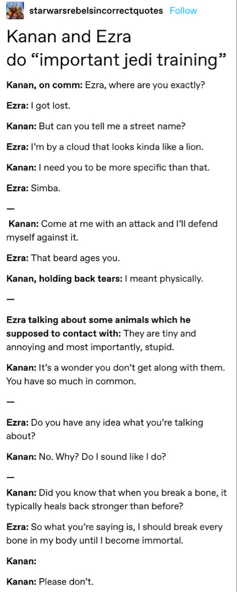 Ezra Bridger X Luke Skywalker, Star Wars Rebels Incorrect Quotes, Star Wars Rebels Funny, Ezra And Kanan, Rebels Star Wars, Sw Rebels, Ezra Bridger, Ashoka Tano, Disney Theory