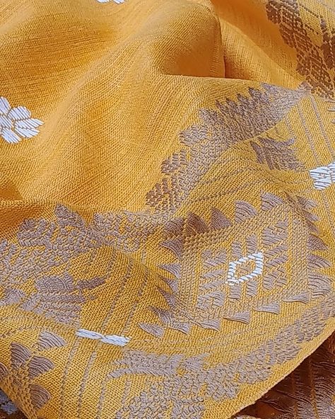 #SM NATURAL DYED ERI BY ERI SILK SAREE CRAFTED WITH MUGA SPUN AND ERI THREAD ALLOVER WITH LAB TESTED CERTIFIED FROM SUALKUCHI ASSAM PLACE ORDER AT+91-7896541489 Natural Dyes, Spinning, Desi, Silk Sarees, Dye, Saree, Silk