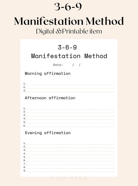 Free Manifestation Printables, Diy Manifestation Journal, Manifesting Books, Manifestation Journal Template, Manifestation Template, Manifestation Journal Inspiration, Manifesting Ideas, Manifestation Journal Ideas, 369 Manifestation Method