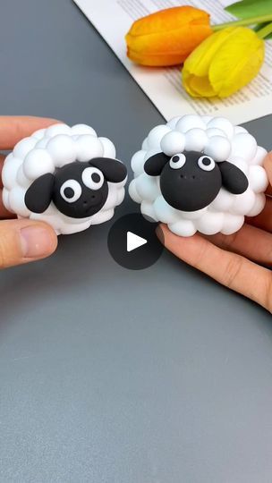 213K views · 1.2K reactions | A few steps to teach you how to make a cute little sheep 
#clay #handiwork #parentchild #handicraft #kindergarten #handicraft #children's #handicraft  paper craft  ideas |  paper craft ideas  |  paper craft ideas  · Original audio Clay Sheep, Craft Ideas Paper, Edith Piaf, Paper Craft Ideas, Drawing Art, Paper Craft, Kids And Parenting, Viral Videos, Cake Toppers