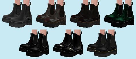 Sims 4 Doc Martens, Ts4 Clothes, New Mods, Sims 4 Cc Finds, Ts4 Cc, Cc Finds, They Live, Sims 4 Cc, Sims 4 Mods