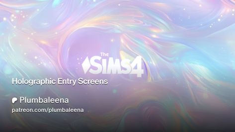 Holographic Entry Screens | Plumbaleena Sims 4 Opening Screen Override, Sims 4 Opening Screen Cc, Sims4 Loading Screen, Sims 4 Loading Screen, Pretty Sims, Start Screen, Know Who You Are, The Sims4, Sims 4