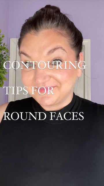 RACHEL LUSK - Hair & Makeup Artist on Instagram: "This one’s for my friends with round faces! When you have a round face, contouring and bronzing the face can be tricky. If you place the product too low it can have the opposite effect and can actually make your face look more round! By placing your products high on the cheeks your features stay nice and lifted without dragging you cheekbones down. ❤️ Brushes : @thebkbeauty X @megan.lombardi 106 and @realtechniques Setting Brush . . . . #inmy Shading Faces, Face Contouring, Round Faces, Hair And Makeup Artist, Artist On Instagram, Round Face, Bronzer, Helpful Hints, Makeup Artist