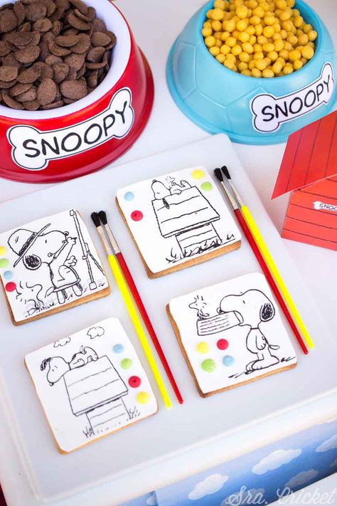 Fiesta de Snoopy Cumpleaños Snoopy Decoración Snoopy Snoopy Party Ideas, Peanuts Gang Birthday Party, Charlie Brown Birthday Party, Peanuts Birthday Party, Snoopy Birthday Party, Pirate Party Decorations, Peanuts Party, Peanuts Birthday, Snoopy Party