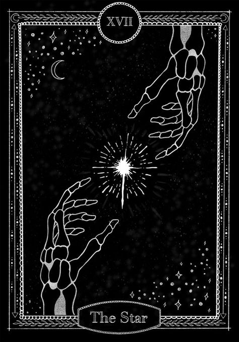 Star Tarot Card, The Star Tarot, Tarot Tattoo, Witchy Wallpaper, Card Tattoo, Tarot Cards Art, Tarot Art, Arte Sketchbook, Art Collage Wall