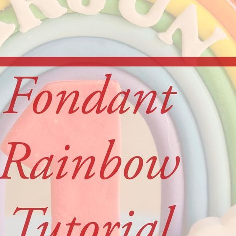 Ankita Dutta | CAKE ARTIST on Instagram: "Fondant Rainbow Tutorial 🌈 I really enjoy making fondant figures and decorations. Rainbow is one of the easiest things to make if you are a beginner 😊 Fondant can be tricky, so here I am sharing some pointers that will help you get a perfect rainbow. - Always add tylose powder to fondant to dry it out faster. This ensures the inside of the fondant dries as well. - After adding tylose powder make sure to grease your hands with some shortening. This Fondant Rainbow, Making Fondant, Cake Topper Tutorial, Cake Artist, Fondant Figures, Things To Make, Shortening, Make Color, Artist On Instagram