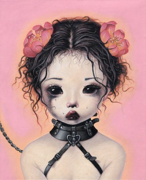 Trevor Brown... - Kai Fine Art Trevor Brown, Brown Website, Art Vampire, Mark Ryden, Goth Art, Brown Art, Creepy Art, Hippie Art