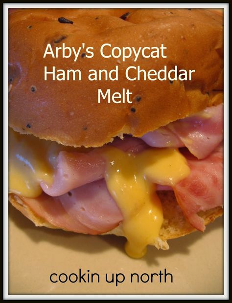 cookin' up north Cheddar Cheese Sandwich, Ham Sandwich Recipes, Almond Icing, Ham Sauce, Cracker Barrel Recipes, Slider Sandwiches, Cheddar Cheese Sauce, Melt Recipe, Cheese Sauce Recipe