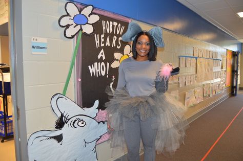 Horton Hears a Who, elephant, Read Across America, tutu, grey, Dr. Seuss, Kindergarten, costume Horton Hears A Who Costume, Dr Seuss Kindergarten, Jungle Book Costumes, Seuss Costumes, Dr Seuss T Shirts, Who Costume, Dr Seuss Costumes, Book Parade, Key Club