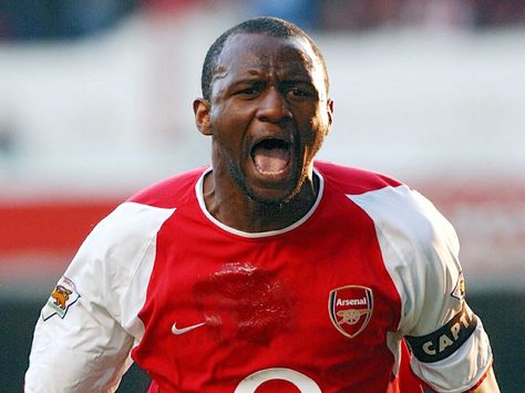 Patrick Vieira Patrick Viera, Arsenal Legends, England Fc, Patrick Vieira, Arsenal Wallpapers, Arsenal Players, Football Manager, Arsenal Football Club, Football Images