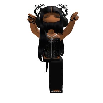 Y2k Roblox Avatars Girl Black, Baddie Chars Roblox Outfit, Baddie Roblox Chars, Roblox Avis Girl Black, Chars Roblox Baddie, Black Roblox Avatars Girl, Roblox Avatar Baddie, Roblox Character Ideas, Roblox Avatars Black