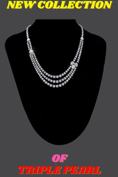 Discover timeless elegance with our Pure Elegance New Collection of Triple Pearl Chains for 2024. Elevate your style effortlessly with versatile pieces and intricate designs. Organize your jewelry with our storage solutions and find inspiration for your lookbook. #jewelry #necklace #pearls     #JewelryLovers #Accessories #StatementJewelry #Jewelry #Fashion #JewelryAddict #Style #HandmadeJewelry #Gemstone #JewelryDesign Lookbook Jewelry, Thigh Jewelry, Latina Jewelry, Health Secrets, Pearl Chains, Pendant Designs, Wire Jewelry Making, Jewelry Organizer Diy, Pure Elegance