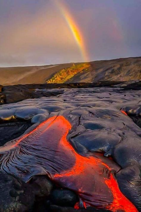 Tectonic Plates, Stone Texture, Big Waves, Beautiful Rainbow, Over The Rainbow, Pretty Places, In My Head, Iceland, Northern Lights