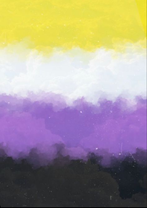 Nonbinary Wallpaper, Wallpaper Sky, Non Binary, Flag, White