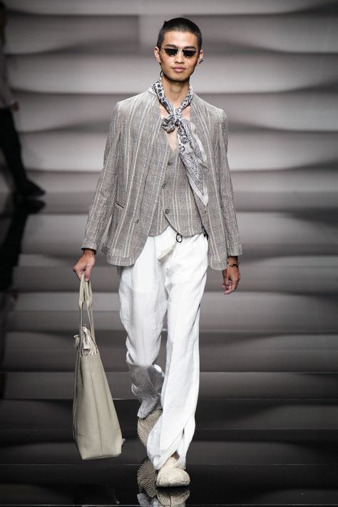 Giorgio Armani 2023, Armani Prive Spring 2023, Emporio Armani 2023, Giorgio Armani 2023 Spring Summer, Armani Exchange Men, Men Fashion Show, Fashion Advertising, Emporio Armani, Mens Summer