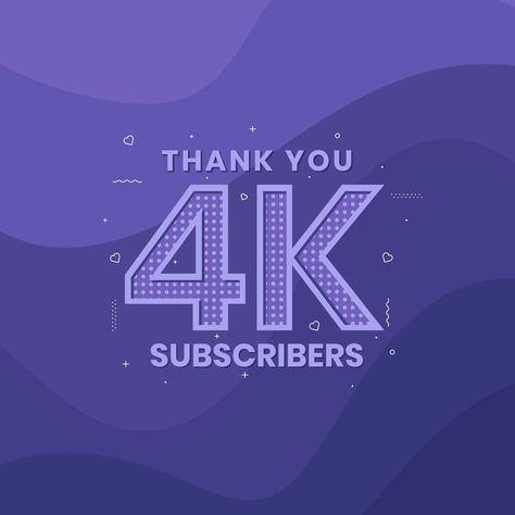 4k Subscribers Thank You, Beautiful Eyes, Vector Art, Phone Wallpaper, Template Design, Iphone Wallpaper, Vector Free, For Free, Thank You