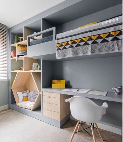 kids' desks part 2 Teenager Bedroom Boy, Kids Room Organization, Boys Bedrooms, Boy's Bedroom, Kids Room Design, Nursery Design, Dream Rooms, Design Living, Design Case