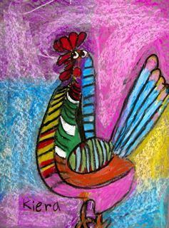 Check out student artwork posted to Artsonia from the Picasso's Rooster project gallery at Cathedral School. Picasso Rooster, Colored Pencil Lessons, Art Learning, Picasso Art, Art Exhibit, Chicken Art, Homeschool Art, Children's Art, Art Lessons Elementary