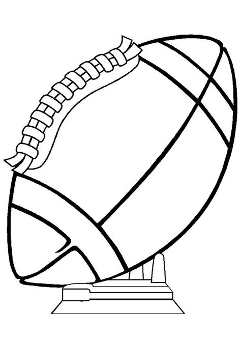 Superbowl Trophy, Football Coloring, Baseball Coloring Pages, Sport Art Projects, Helmet Drawing, Football Coloring Pages, Nfl Football Helmets, Baseball Diamond, Preschool Coloring Pages