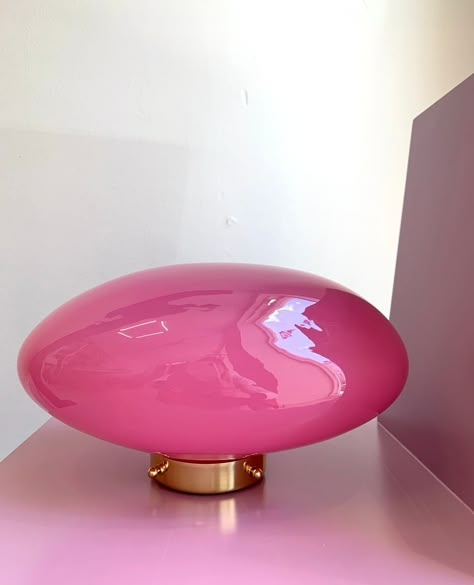 Helle Mardahl on Instagram: “PRETTY PINK 💘 Bon Bon Wall Lamp. ⁠ ⁠” Pink Lamp, I Love Lamp, Pinterest Room Decor, Barbie Dream House, Bon Bon, 인테리어 디자인, Pretty Pink, House Rooms, Dream Room