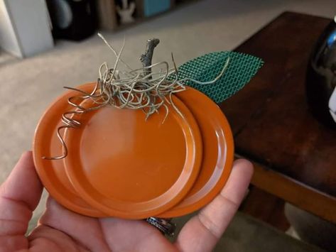 Mason Jar Lids Crafts, Jar Lid Crafts, Glass Spider, Spooky October, Idea For Halloween, Mason Jar Lid, Fall Pumpkin Crafts, Fall Decor Diy Crafts, Canning Lids