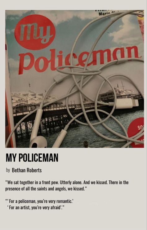 My Policeman Movie Poster, My Policeman Polaroid Poster, For A Policeman You Are Very Romantic, My Policeman Wallpaper, My Policeman Poster, Polaroid Book Poster, My Policeman Book, Netflix Ideas, Polaroid Decor