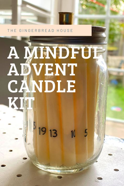 Advent Candles Diy, Dyi Candle, Candle Advent Calendar, Blessings Jar, Advent Candle Holder, Candle Kit, Advent Ideas, Advent Candle, Selling Ideas