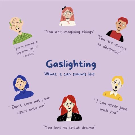 These are a few examples that showcase what gasslighting can look like. What Gaslighting Looks Like, Sounds Like, Healthy Relationships, Drama, Collage, Canning, Health, Pins