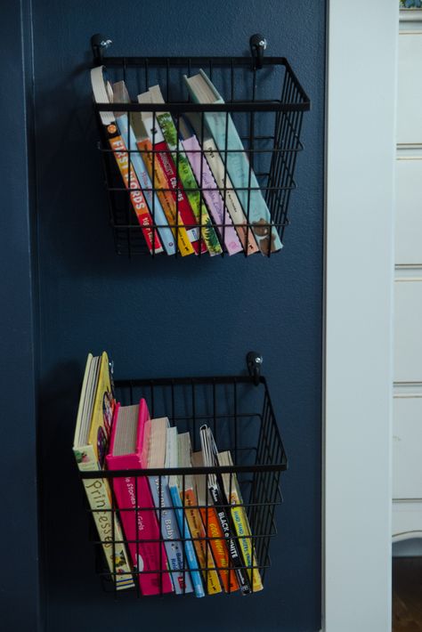 Book basket ideas