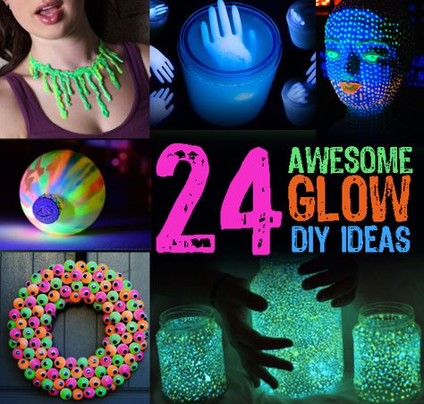 Check out these Awesome Glow DIY Ideas! Thanks #BuzzFeed! #Glow Glow Party, Glow Sticks, Kids Fun, Science For Kids, Summer Crafts, Summer Kids, Craft Activities, Projects For Kids, Diy For Kids