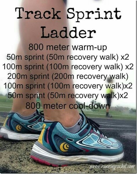 Short Sprint Workout, Middle School Track Workouts, Track Workouts For Distance Runners, Sprinter Workout, Track Workout Training, Track Coach, Ladder Workout, Track Workouts, Sprint Workout