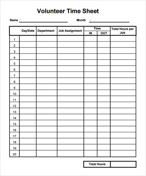 blank volunteer form | Blank Volunteer Timesheet Template Volunteer Form Template, Volunteer Hours Log Sheet, Volunteer Hours Log, Vfw Auxiliary, Affiliate Marketing Quotes, Community Service Hours, Resume Template Download, Community Service Ideas, Blank Calendar Pages