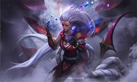 ArtStation - BloodMoon Diana Blood Moon Diana, Zed League Of Legends, Blood Moon, League Of Legends, Deviantart, Moon, Twitter