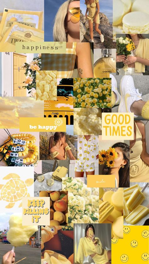 Yellow Aesthetic Vision Board, Yellow Color Psychology, Yellow Vision Board, Yellow Aesthetic Pastel, Vision Board Wallpaper, Cute Simple Wallpapers, Vision Board Inspiration, Yellow Wallpaper, Color Psychology