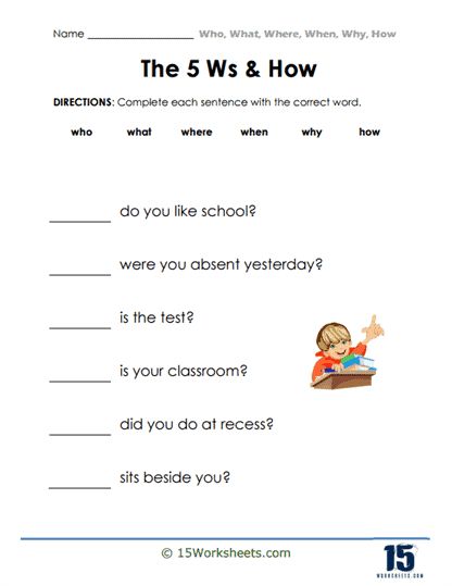 Incomplete Sentences, Who What Where, Holiday Science, Kindergarten Social Studies, The Missing, Writing Skills, Social Studies, Vocabulary, Kindergarten