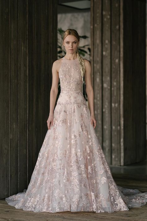 Edgy Rivini Wedding Dresses Spring 2019 #modernbridalfashion #alternativebridalstyles #weddingdresstrends2019 #boldweddingdresses Rivini By Rita Vinieris, Rita Vinieris, Wedding Dress Gallery, Blush Wedding Dress, Wedding Dresses Blush, Pink Wedding Dresses, Lace Ball Gowns, Red Wedding Dresses, Bridal Fashion Week