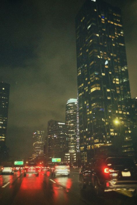 Low exposure, 90s aesthetic, film, traffic, cars, night, los angeles, LA traffic 90s Los Angeles Aesthetic, Brentwood Los Angeles, Cars Night, Irl References, Los Angeles Aesthetic, Aesthetic Film, Low Exposure, Chin Chin, Travel Words