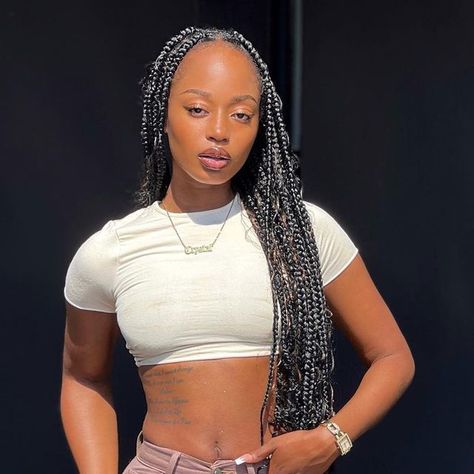 Crystal Zinzile, Big Deal, Braids, Crystals, Hair, On Instagram, Beauty, Instagram, Plaits