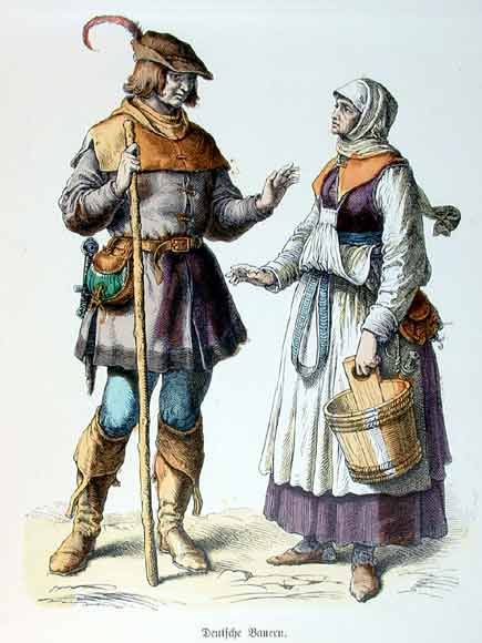 - Medieval Peasants Peasant Clothing, Medieval Peasant, German Costume, German Outfit, German Fashion, Medieval Clothing, Moyen Age, Photo Images, 16th Century