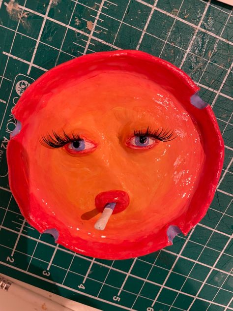 Weird Ceramics, Face Clay, Clay Aiken, Clay Model, Clay Inspo, Fruit Dishes, Aesthetic Art, Art Ideas, Watermelon