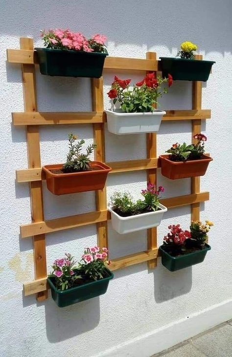 plant stand outdoor plant stand indoor plant stand modern plant stand ideas plant stand for porch plant stand corner plant stand wood plant stand tall plant stand wall plant stand side table plant stand set Diy Garden Landscaping, Vertical Vegetable Gardens, Vertical Garden Design, Garden Layout Vegetable, Small Balcony Garden, نباتات منزلية, Vegetable Gardens, Walled Garden, House Plants Decor