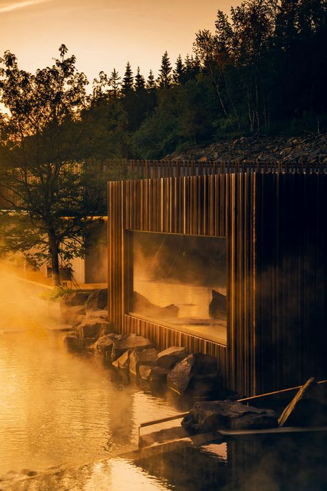 Forest Spa, Turf House, Beer Spa, Grass Roof, Iceland Photography, Geothermal Energy, Pool Light, Water Sources, Picture Windows