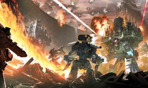 Adeptus Titanicus: Titans & The Horus Heresy - Bell of Lost Souls 하울의 움직이는 성, Imperial Knight, The Horus Heresy, Game Workshop, Warhammer 40k Art, Warhammer Models, Age Of Sigmar, Horus Heresy, Warhammer 30k