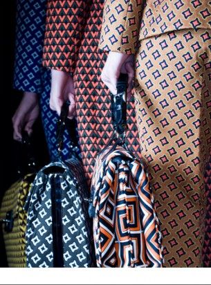 Lusts | Prada’s AW 12/13 Geometric Prints | Closet Stalker Stile Hippie Chic, Patchwork Outfit, Native Print, Pattern Play, Print Inspiration, Geo Print, Quito, Pattern Mixing, Hippie Chic