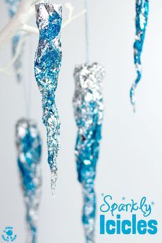 Icicle Crafts, School Diy Ideas, Recycle Paper, Fun Winter Crafts, January Crafts, Art Learning, Penguin Craft, Kids Craft Room, Snowflake Craft