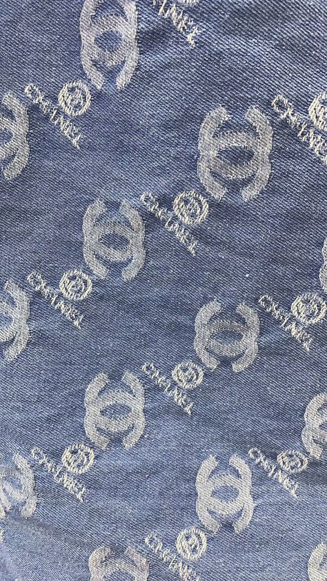 Blue Moodboard, Denim Background, 2000s Denim, Chanel Denim, Designer Jackets, Fabric Textures, Jackets Jeans, Chanel Vintage, Designer Jeans