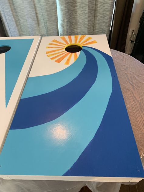 Creative Corn Hole Boards, Corn Hole Design Ideas, Corn Hole Boards Designs Ideas, Corn Hole Boards Designs, Painted Corn Hole Boards, Cornhole Boards Designs, Corn Hole Boards, Cornhole Designs, Plants Diy