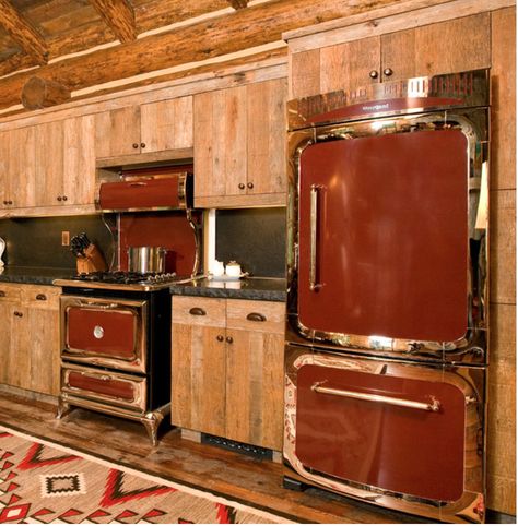 Antique Kitchen Appliances, Vintage Appliances Kitchen, Colored Appliances, Stove Ideas, Vintage Stove, Vintage Kitchen Appliances, Stove Kitchen, Tiny Kitchen Design, Old Fashioned Kitchen