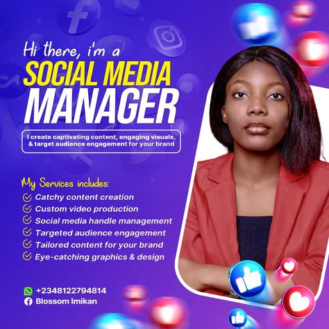 Social Media Manager Ads flyer Comunity Manager, Social Media Marketing Planner, Marketing Planner, Audience Engagement, Community Manager, Media Design, Social Media Tips, Social Media Manager, Social Media Design